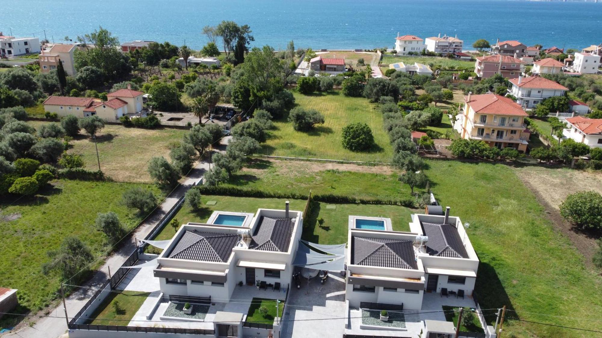 Nostos Luxury Villas With Private Pool In 纳弗帕克托斯 外观 照片
