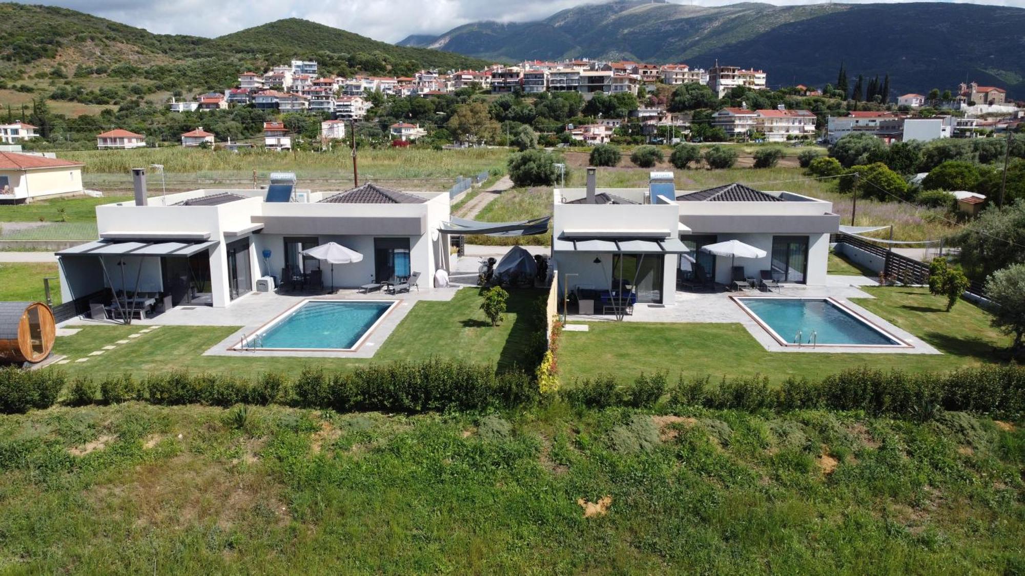Nostos Luxury Villas With Private Pool In 纳弗帕克托斯 外观 照片